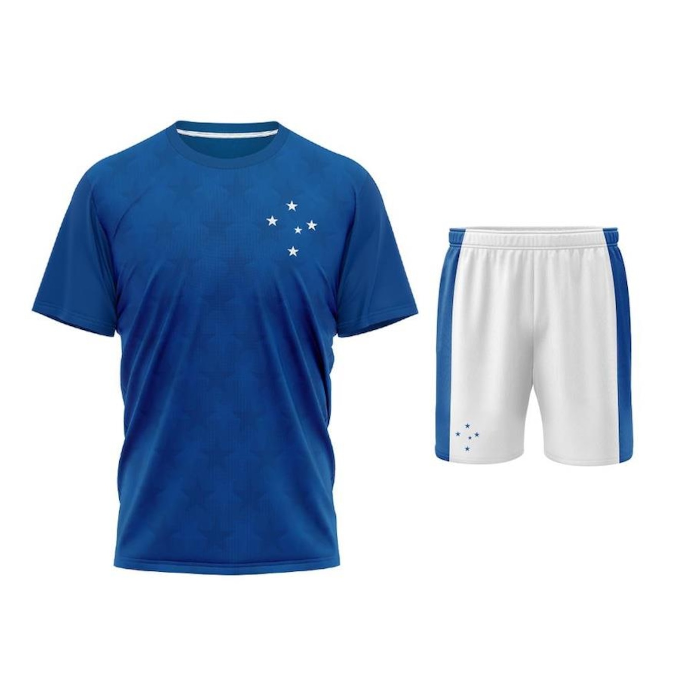 Conjunto do Cruzeiro Braziline Símbolo Mini Craque: Camisa + Shorts - Infantil - Foto 1