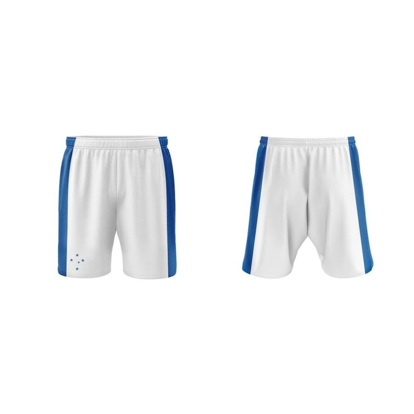 Conjunto do Cruzeiro Braziline Símbolo Mini Craque: Camisa + Shorts - Infantil - Foto 4