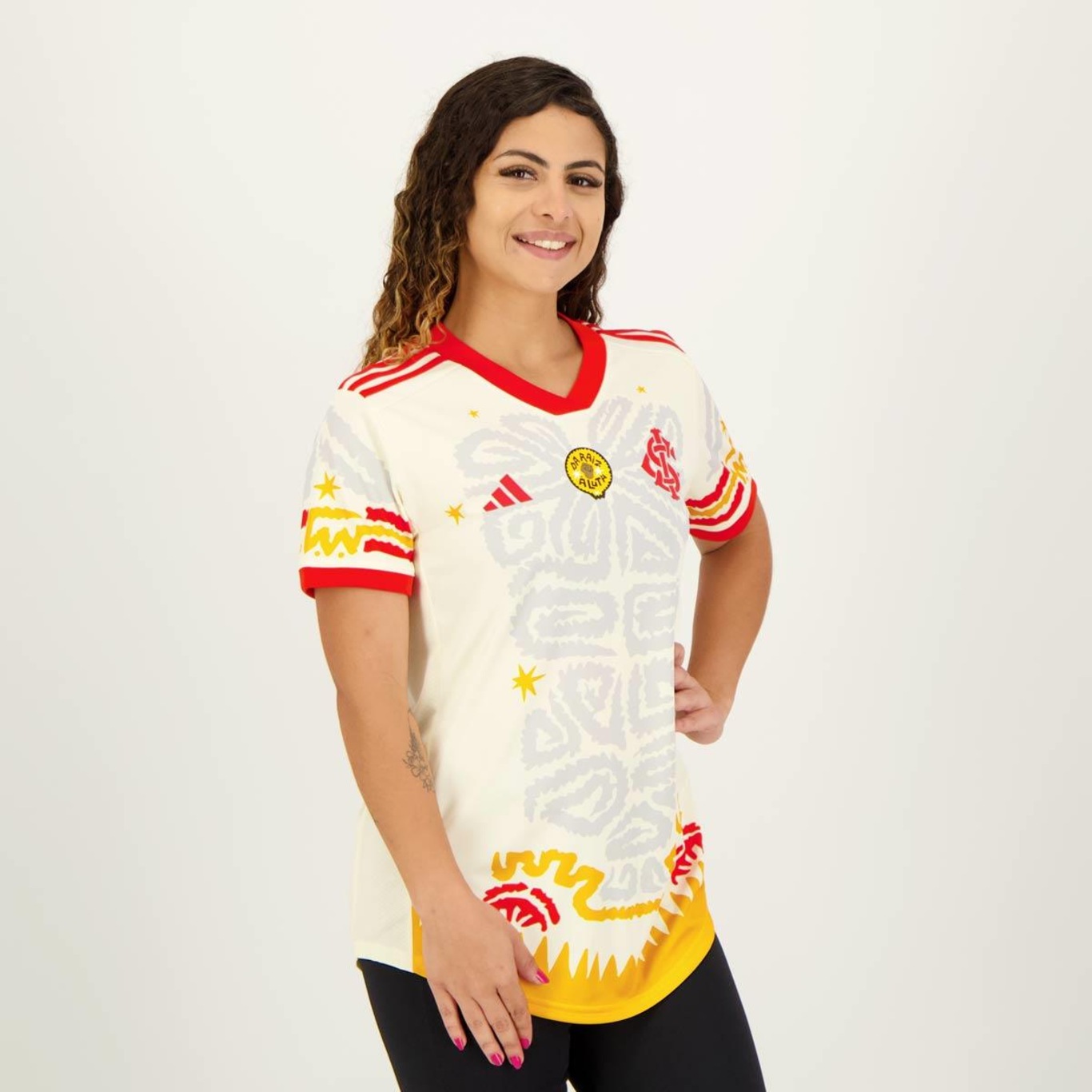 Camisa do Internacional 2023 Consciência Negra adidas - Feminina - Foto 2