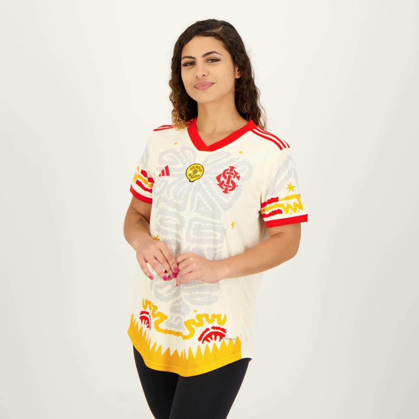 Camisa do Internacional 2023 Consciência Negra adidas - Feminina - Foto 5