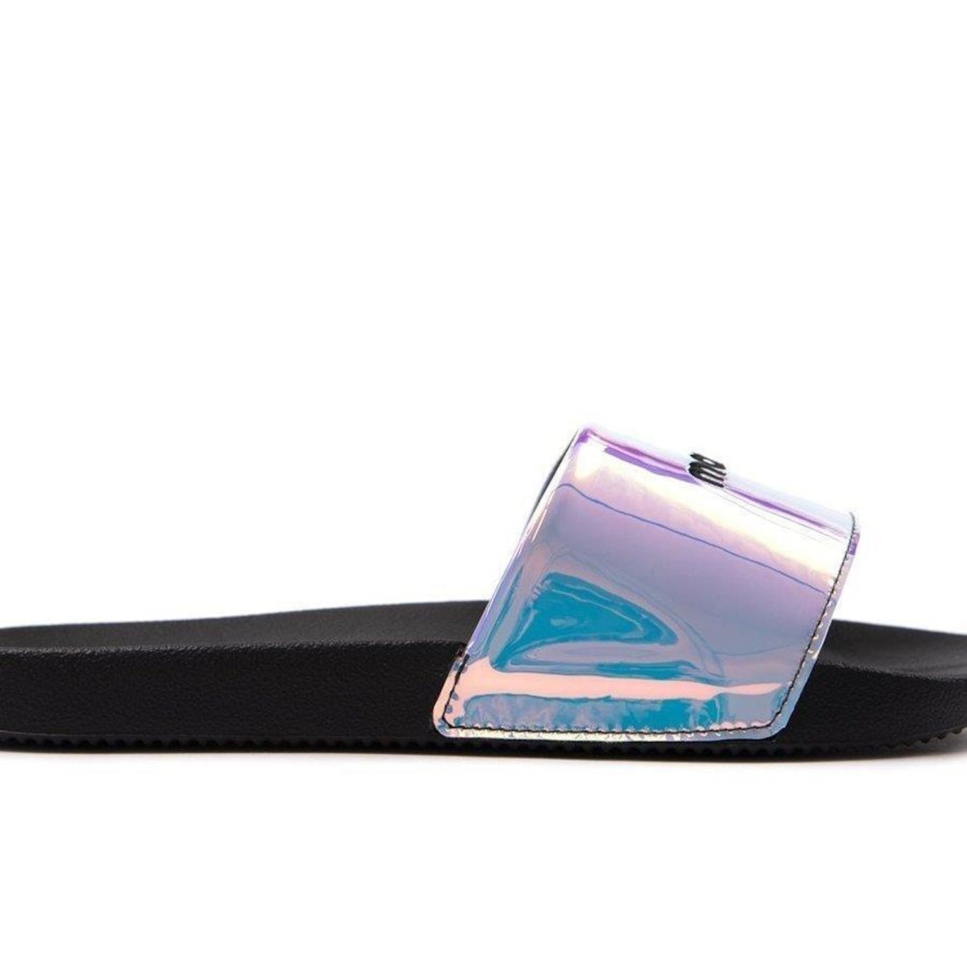 Chinelo Slide Mary Jane Candy Paper - Feminino - Foto 3