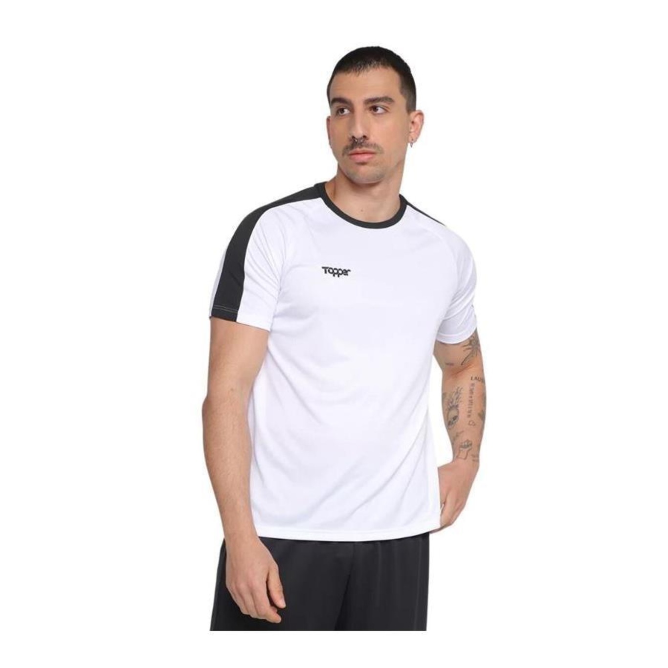 Camiseta Topper Classic Color II - Masculina - Foto 1