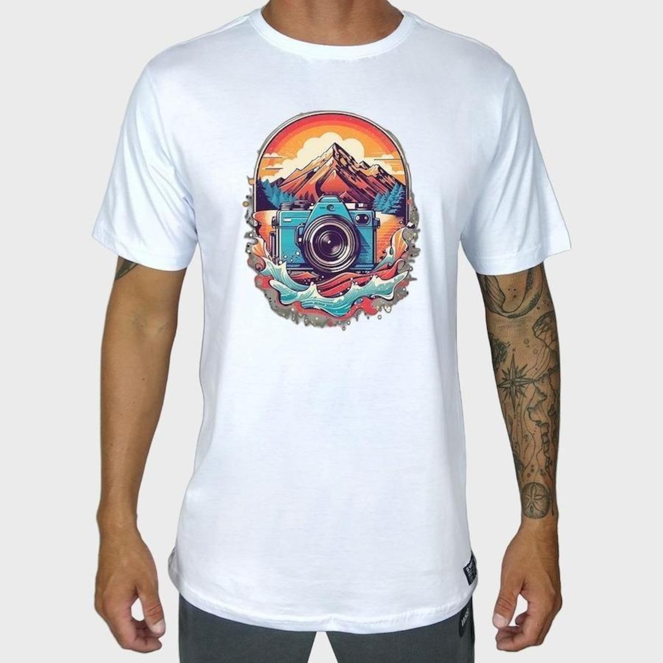 Camiseta WSS Lens Of Nature Prime - Masculina - Foto 1