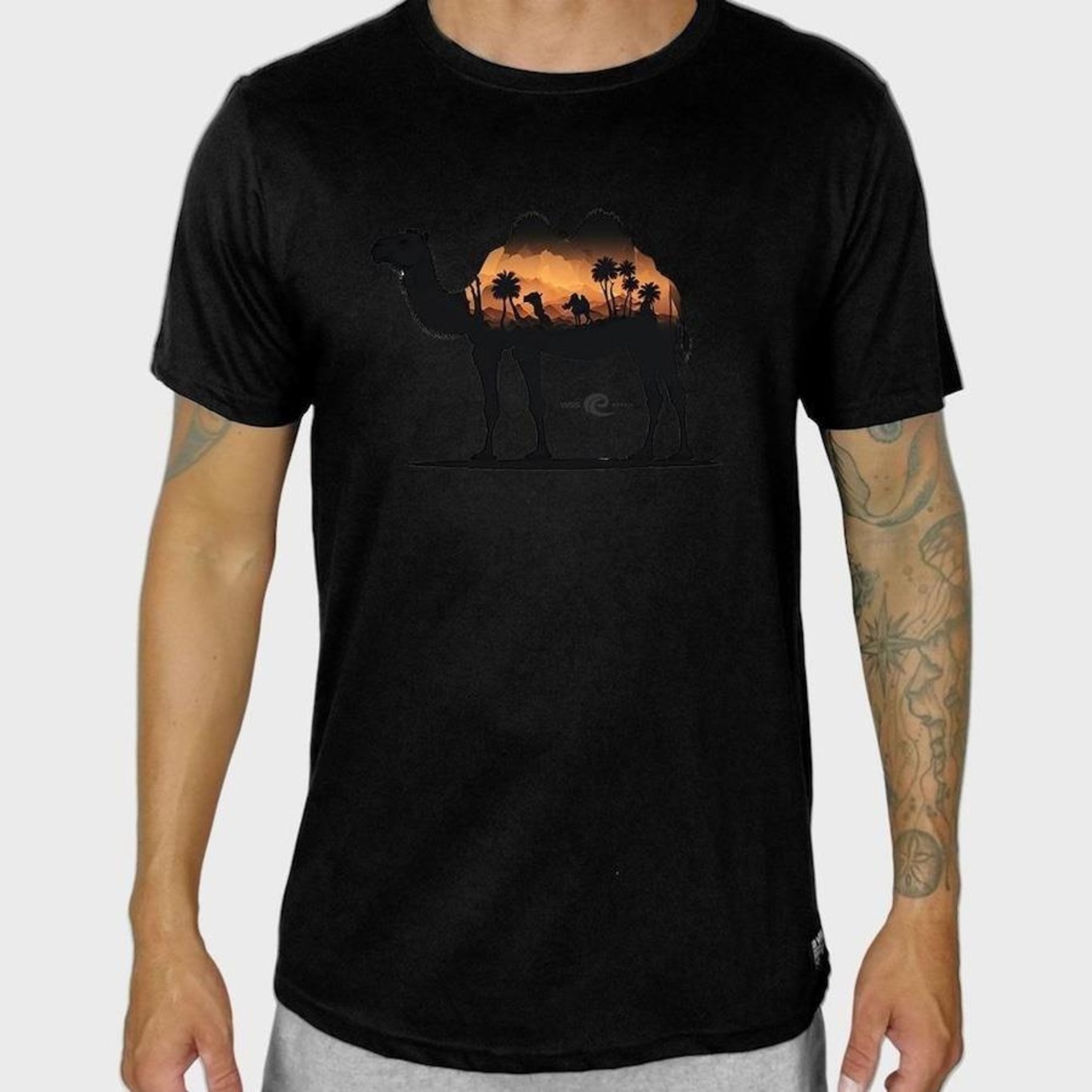 Camiseta Wss Camel''''S Journey Prime - Masculina - Foto 1