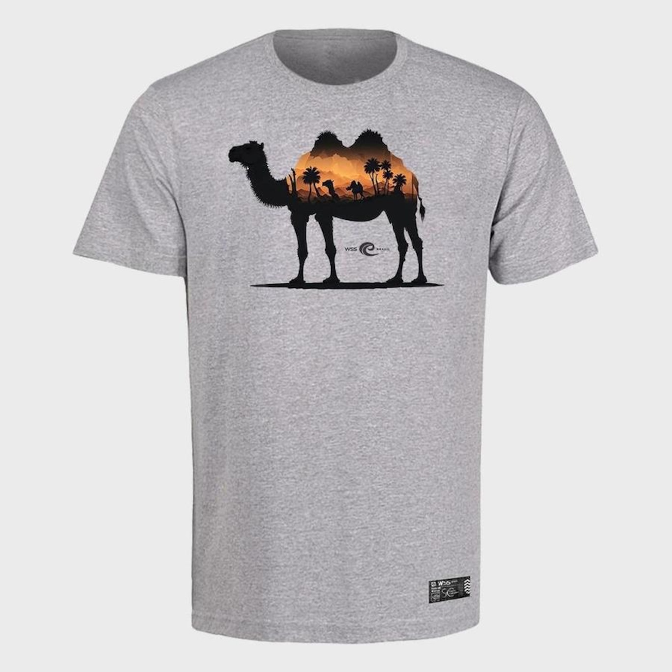 Camiseta Wss Camel''''S Journey Prime - Masculina - Foto 1