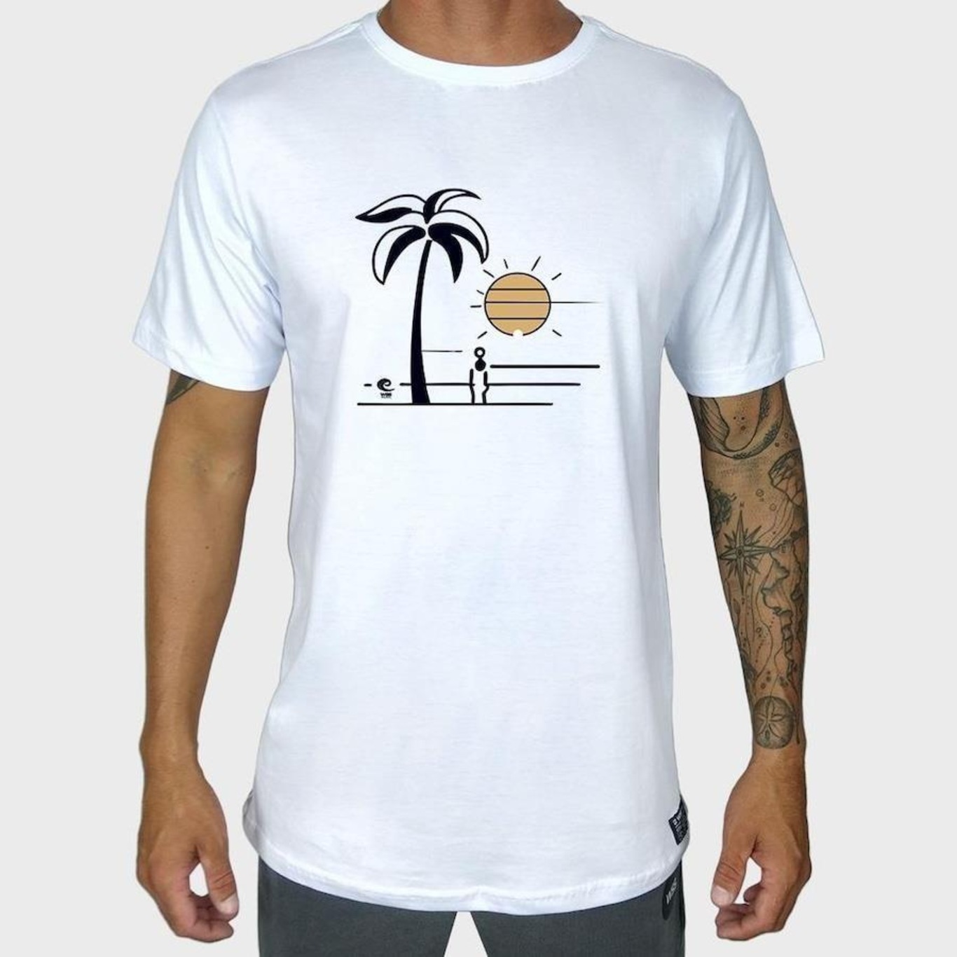 Camiseta WSS Sun Gazing Prime - Masculina - Foto 1