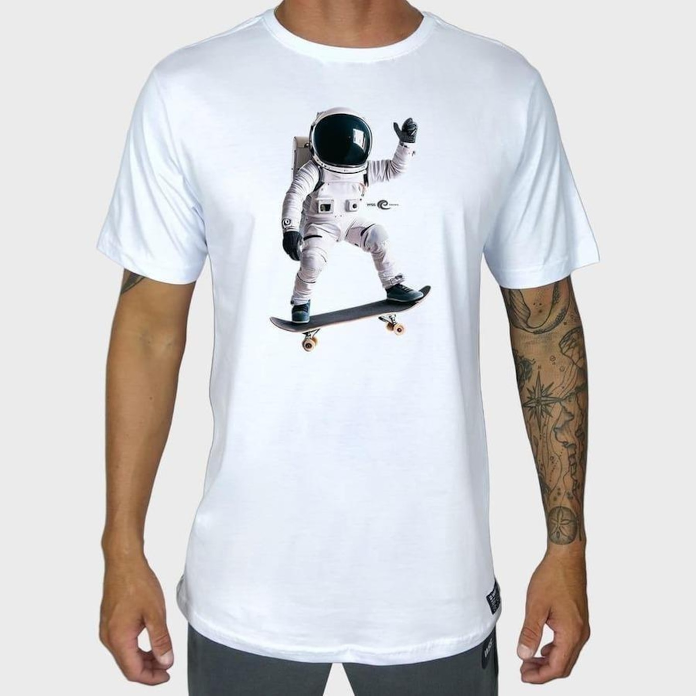 Camiseta WSS Space Skater Prime - Masculina - Foto 1