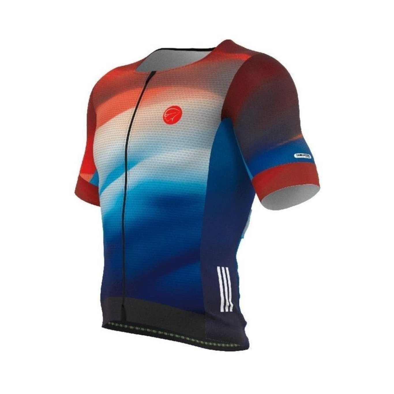 Camisa de Ciclismo Triathlon Mauro Ribeiro Híbrida - Masculina - Foto 4