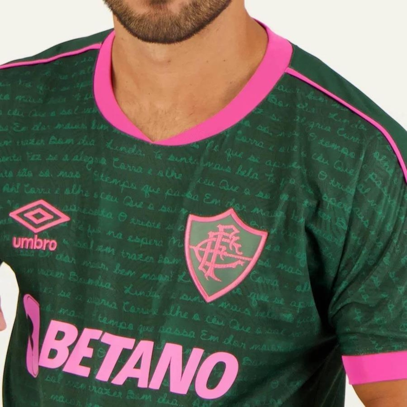 Camisa do Fluminense III 2023 9 John Kennedy Umbro - Masculina - Foto 4