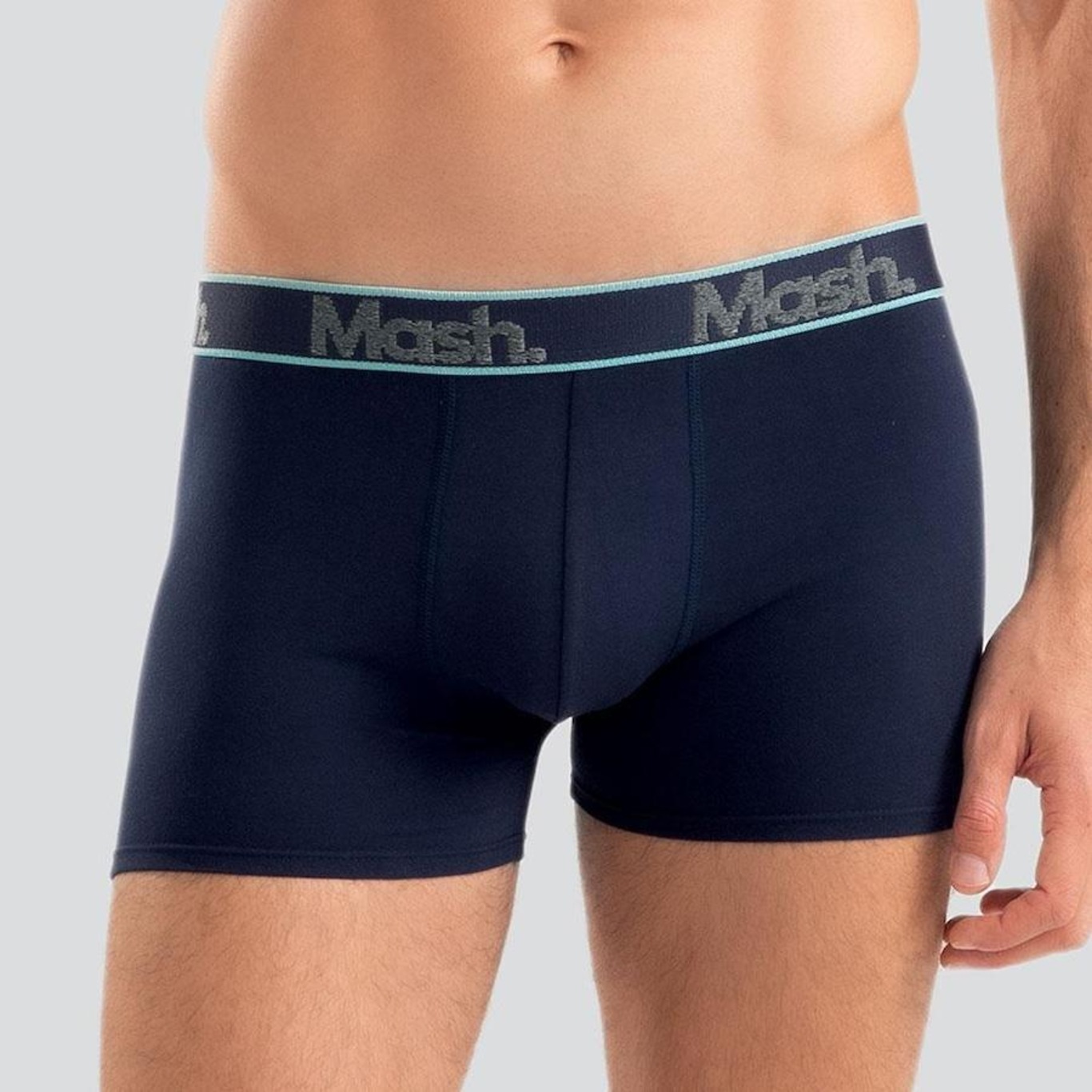 Cueca Boxer Mash Cotton - Adulto - Foto 3