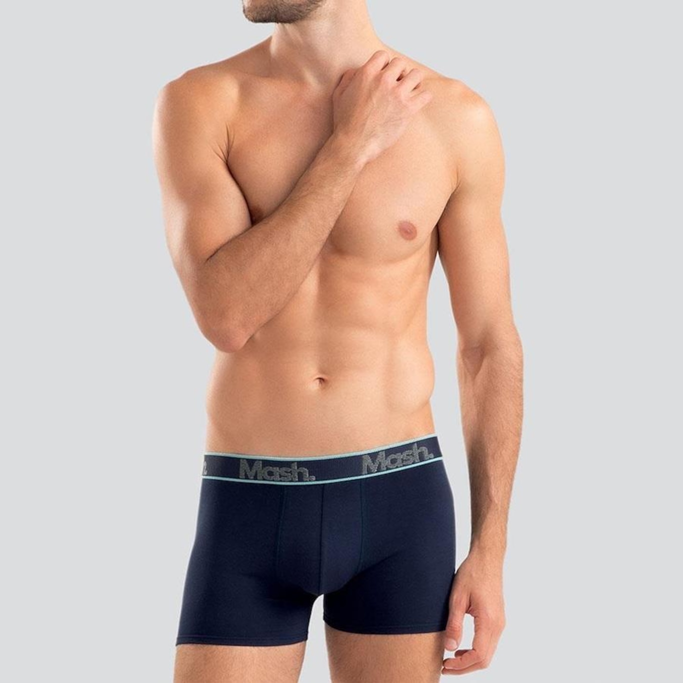 Cueca Boxer Mash Cotton - Adulto - Foto 4