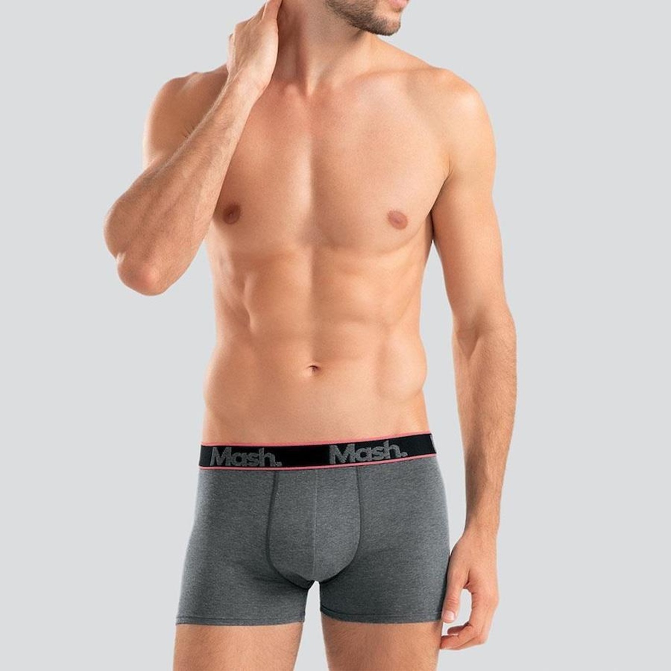 Cueca Boxer Mash Cotton - Adulto - Foto 4