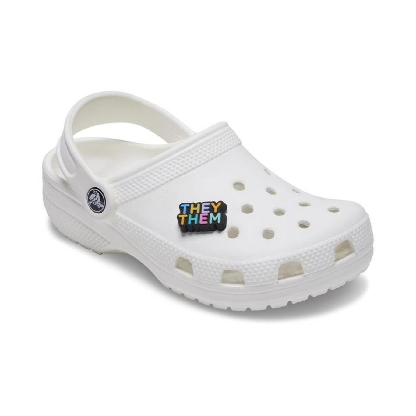 Jibbitz Crocs They Them Pronome Único - Foto 2