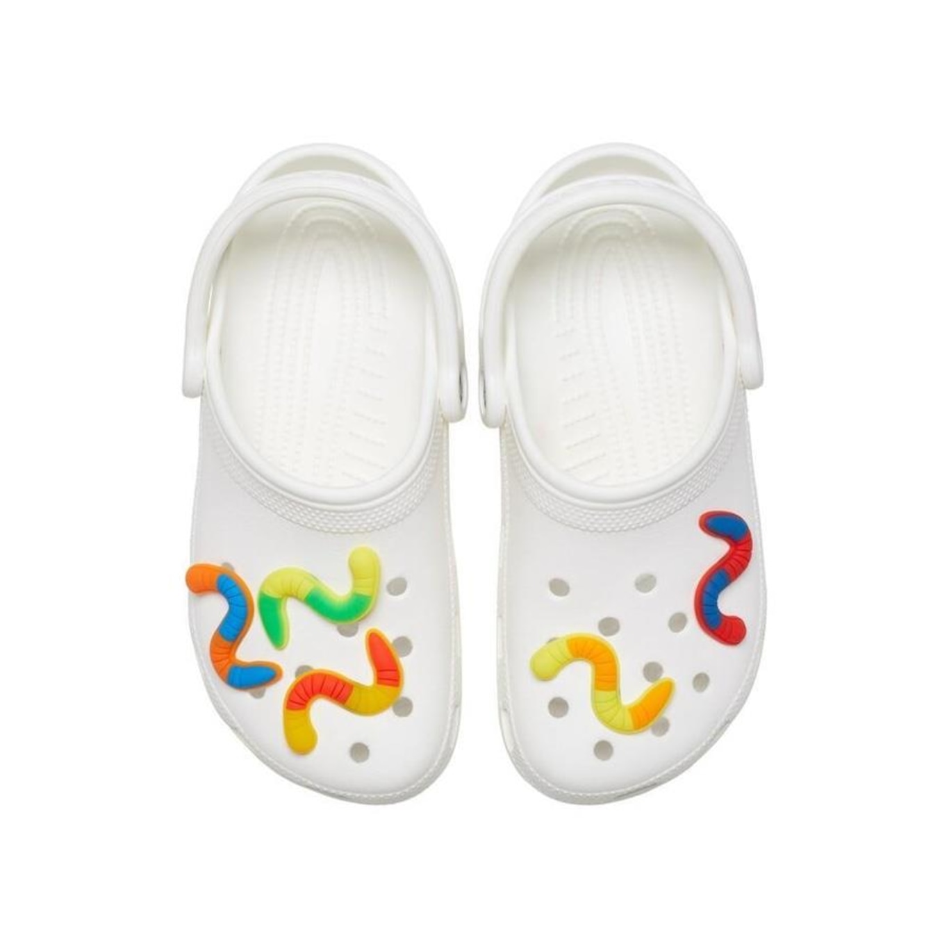 Jibbitz Crocs Bala de Minhocas Pack com 5 Peças Único - Foto 2