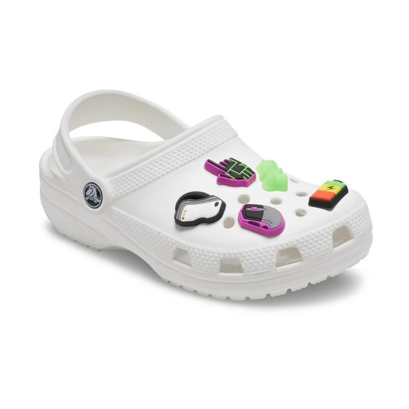 Jibbitz Crocs Jogo No Metaverso Pack com 5 Peças Único - Foto 2