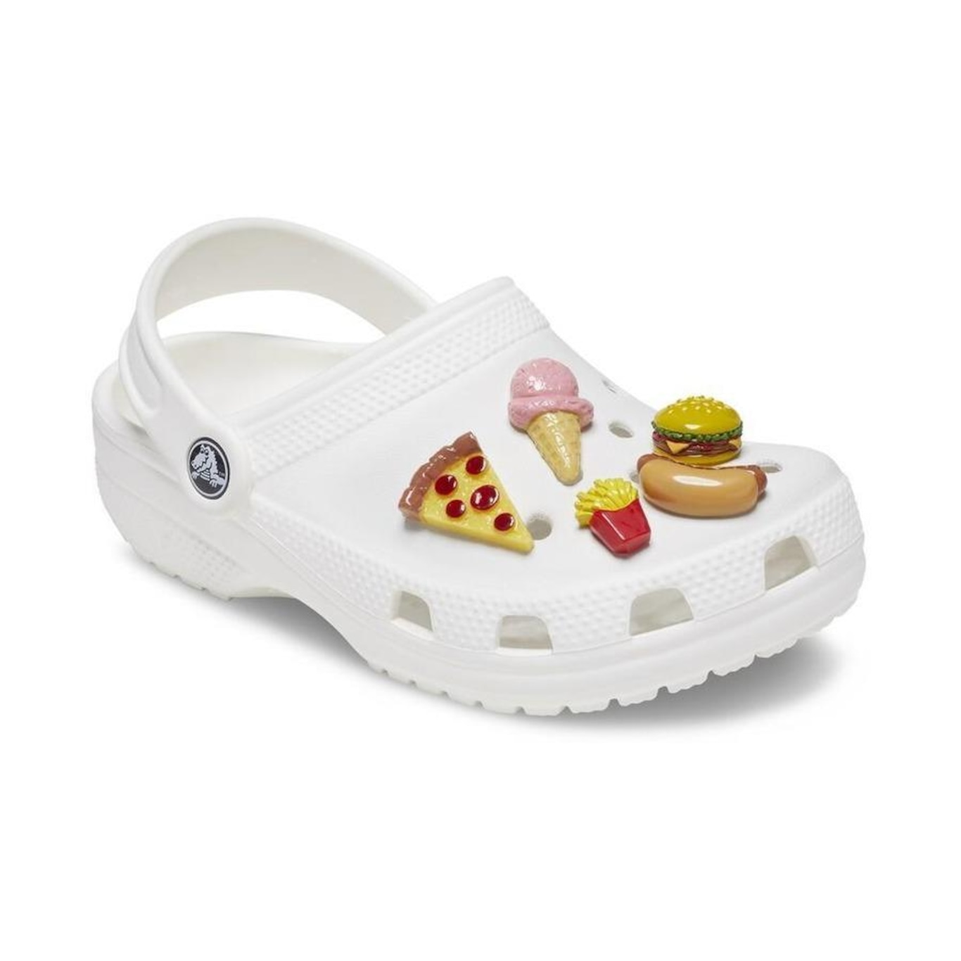 Jibbitz Crocs Mini Comidas 3D Pack com 5 Peças Único - Foto 2