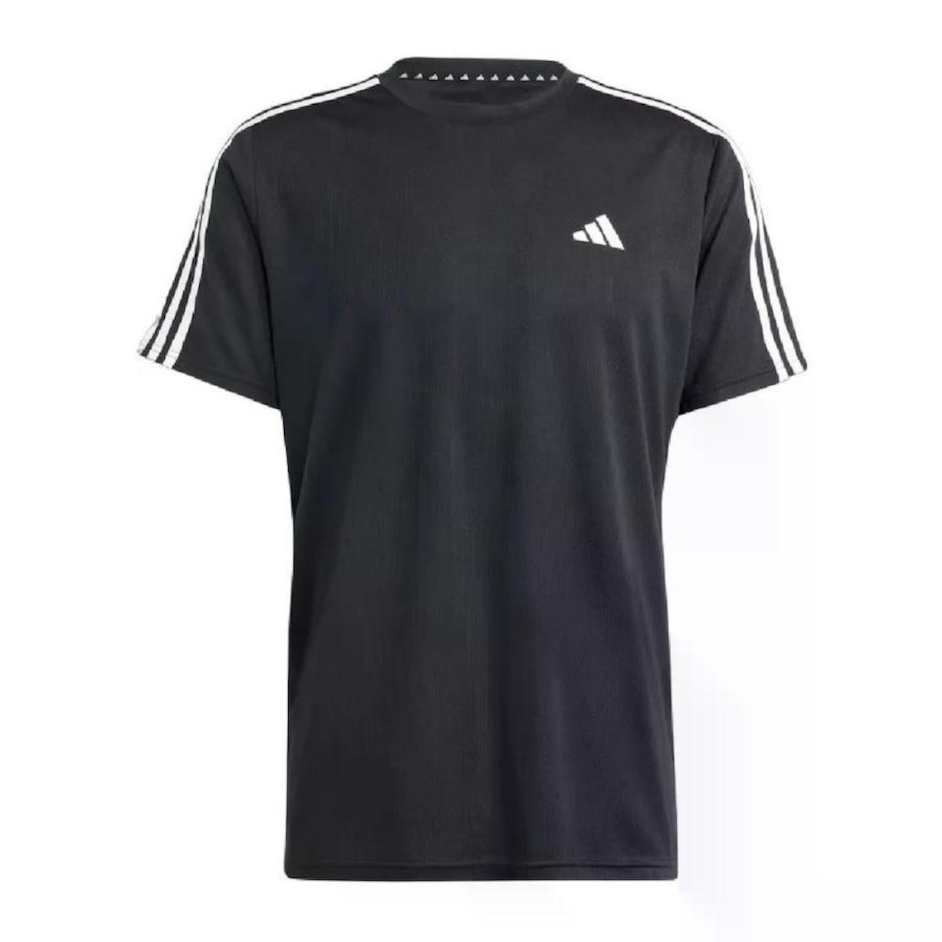 Camiseta Masculina adidas Manga Curta Essentials 3 Listras - Foto 1