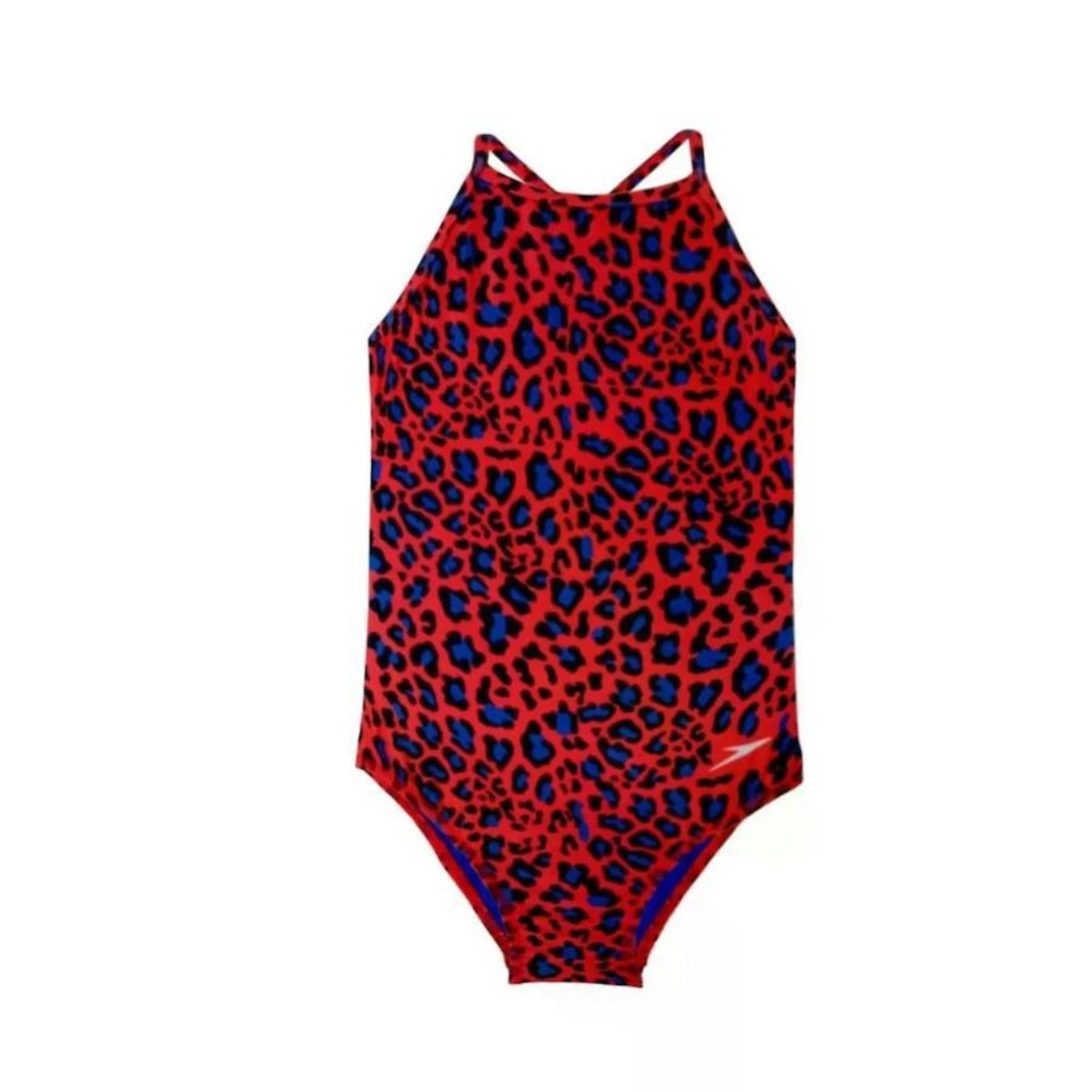 Maiô para Natação Speedo New Cross Lana - Infantil - Foto 1