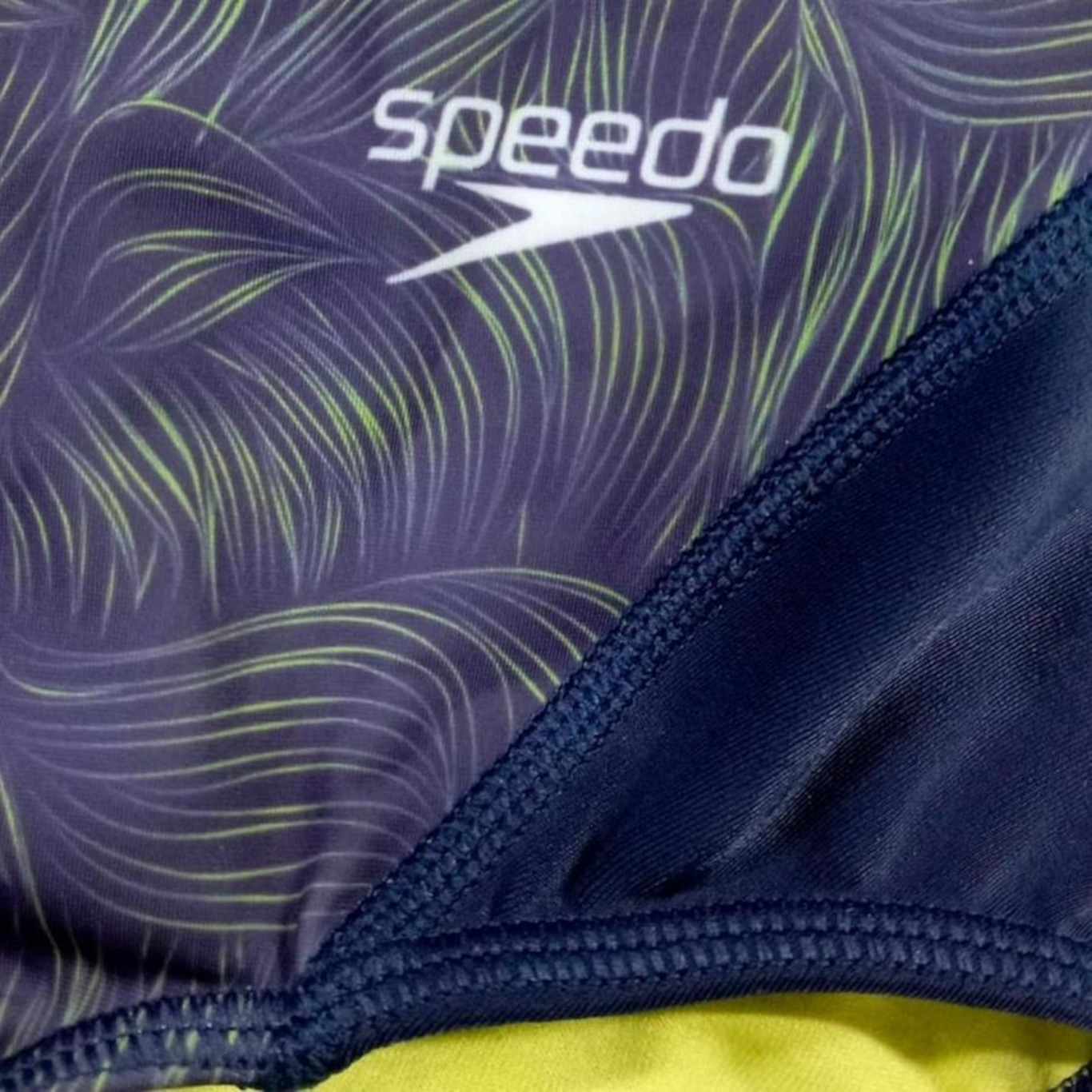 Maiô para Natação Speedo Alça Larga Alpes - Adulto - Foto 3