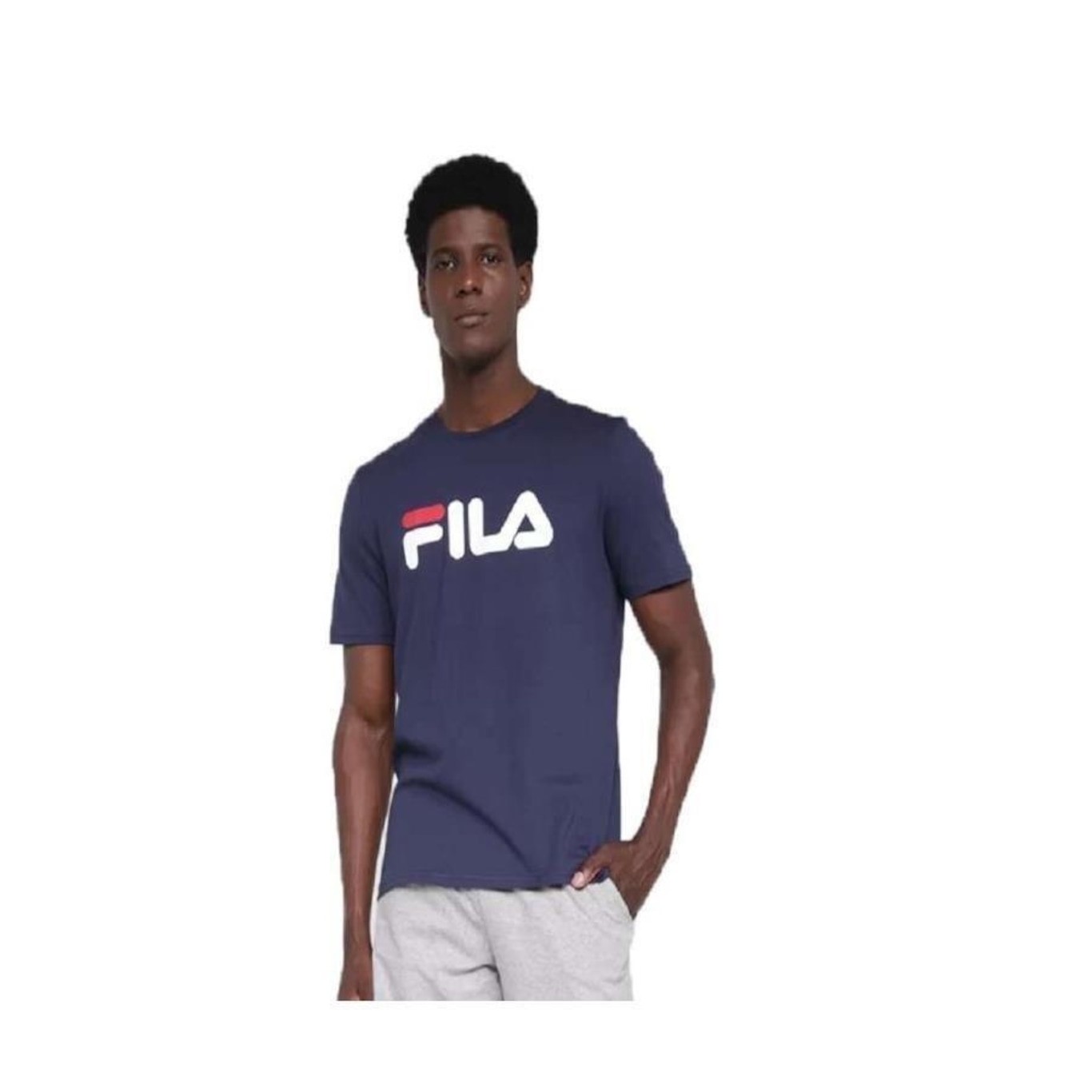 Camiseta Fila Letter Premium III - Masculina - Foto 3