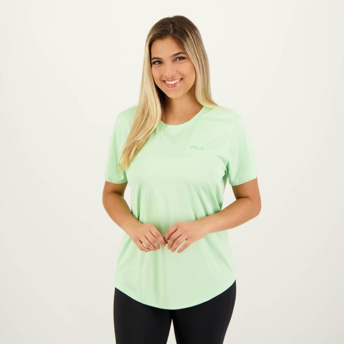 Camiseta Fila Basic Sports Polygin - Feminina - Foto 1