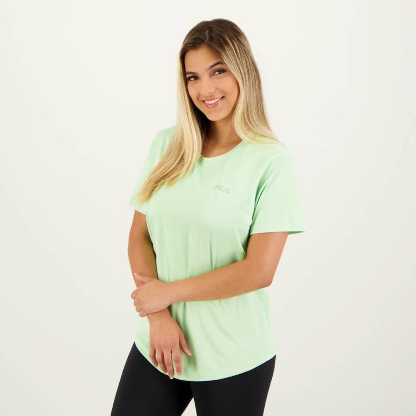 Camiseta Fila Basic Sports Polygin - Feminina - Foto 5