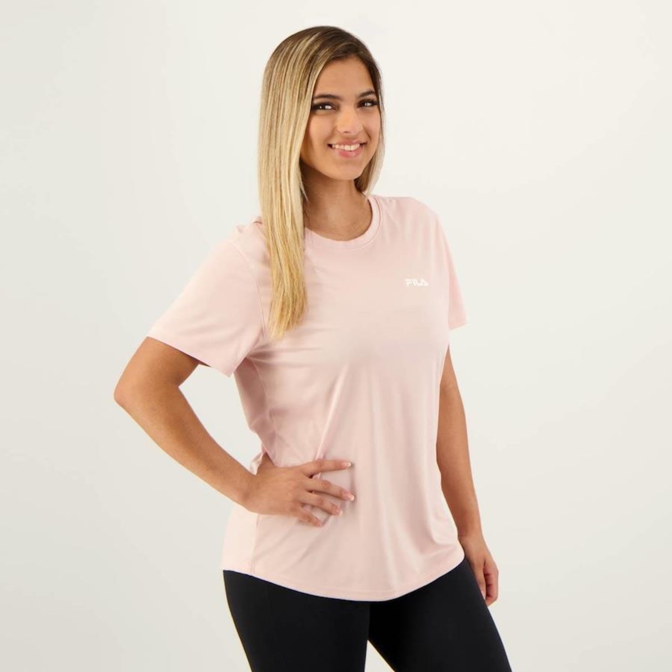 Camiseta Fila Basic Sports Polygin - Feminina - Foto 2