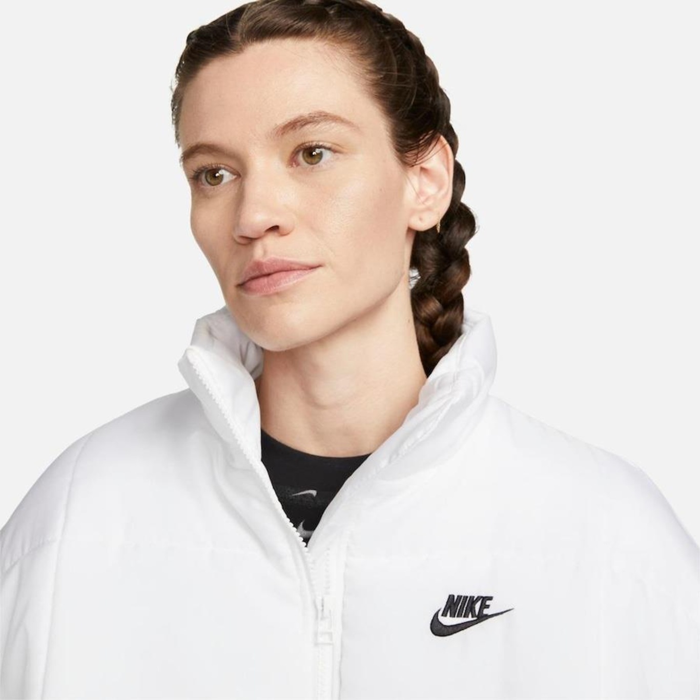 Colete sem Capuz Nike Sportswear Classic Puffer - Feminino - Foto 3