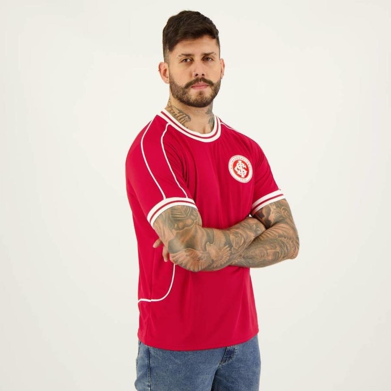 Camiseta do Internacional SPR Vivos - Masculina - Foto 2