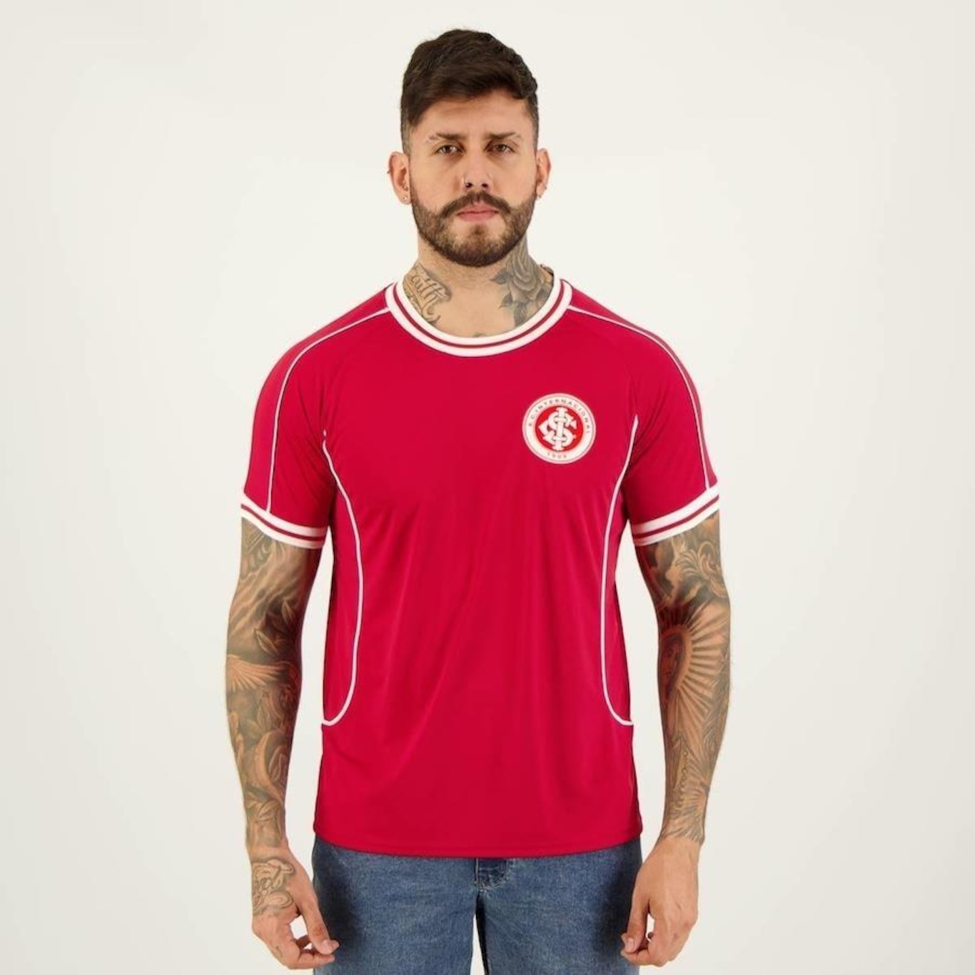 Camiseta do Internacional SPR Vivos - Masculina - Foto 4