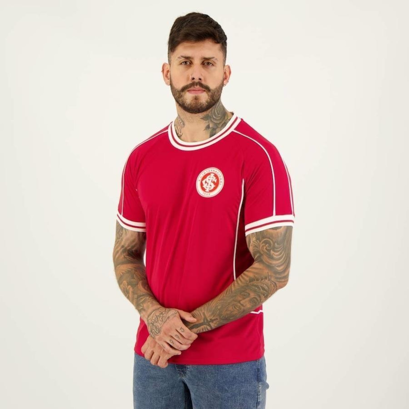 Camiseta do Internacional SPR Vivos - Masculina - Foto 5