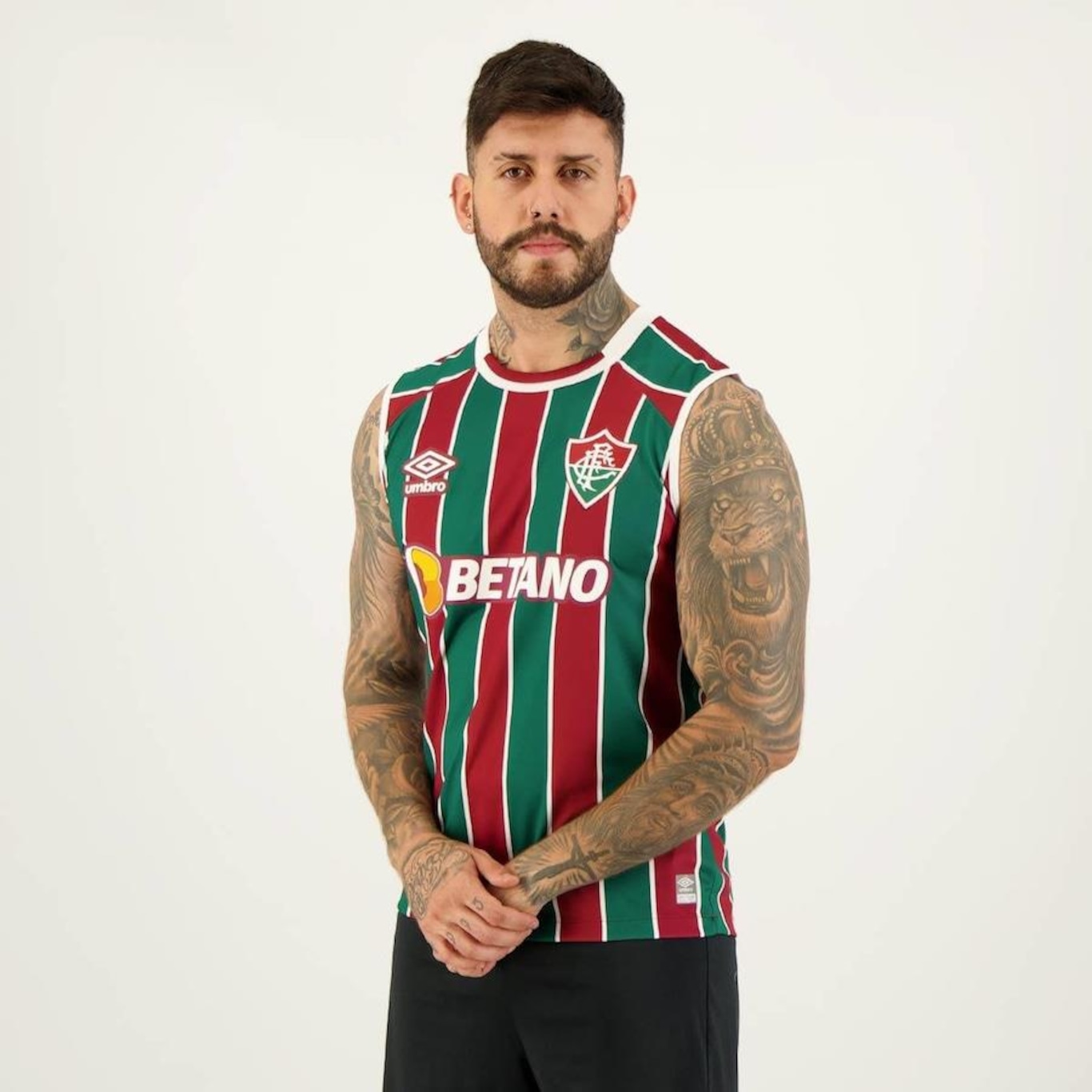 Camiseta Regata do Fluminense I 2023 Umbro - Masculina - Foto 2