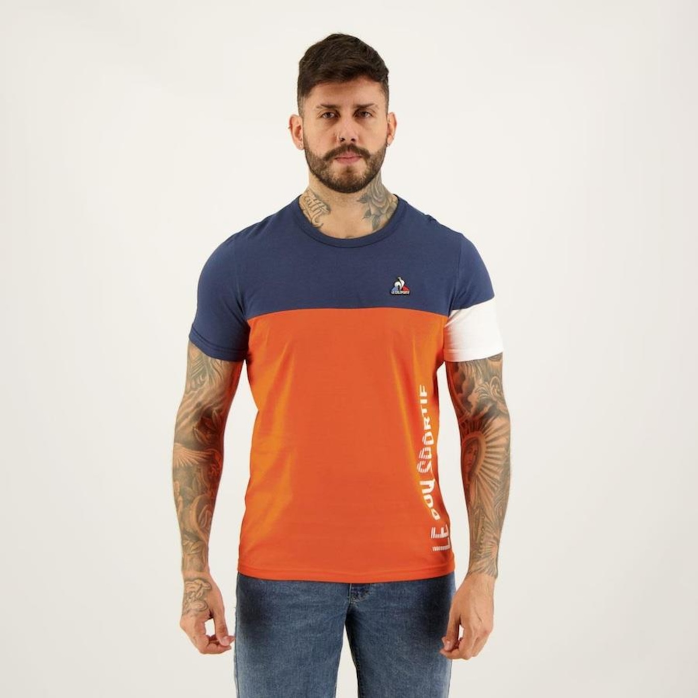 Camiseta Le Coq Sportif Saison N°1 - Masculina - Foto 1