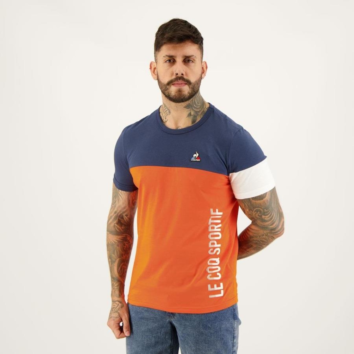 Camiseta Le Coq Sportif Saison N°1 - Masculina - Foto 2