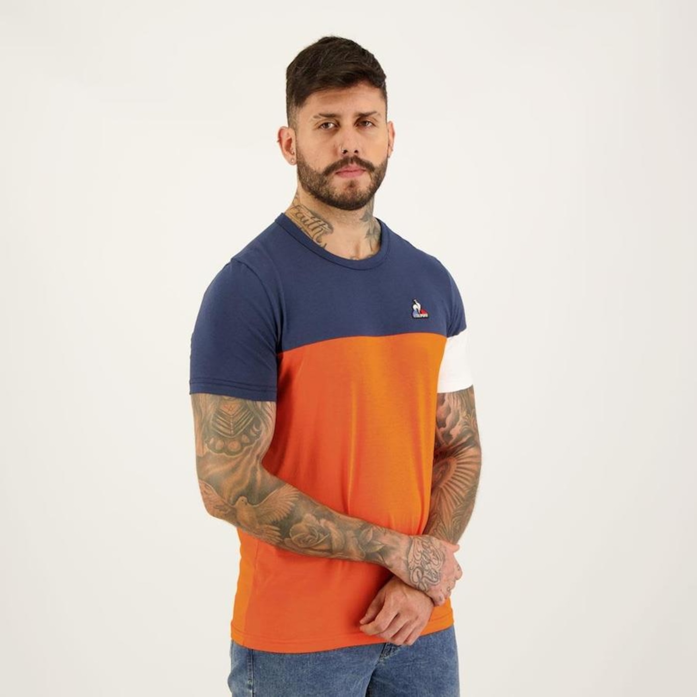 Camiseta Le Coq Sportif Saison N°1 - Masculina - Foto 5