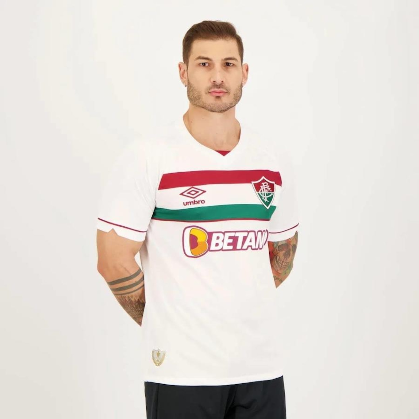 Camisa do Fluminense Ii 2023 9 John Kennedy Umbro - Masculina - Foto 4