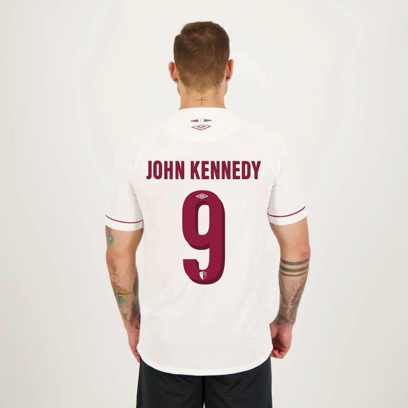 Camisa do Fluminense Ii 2023 9 John Kennedy Umbro - Masculina - Foto 5