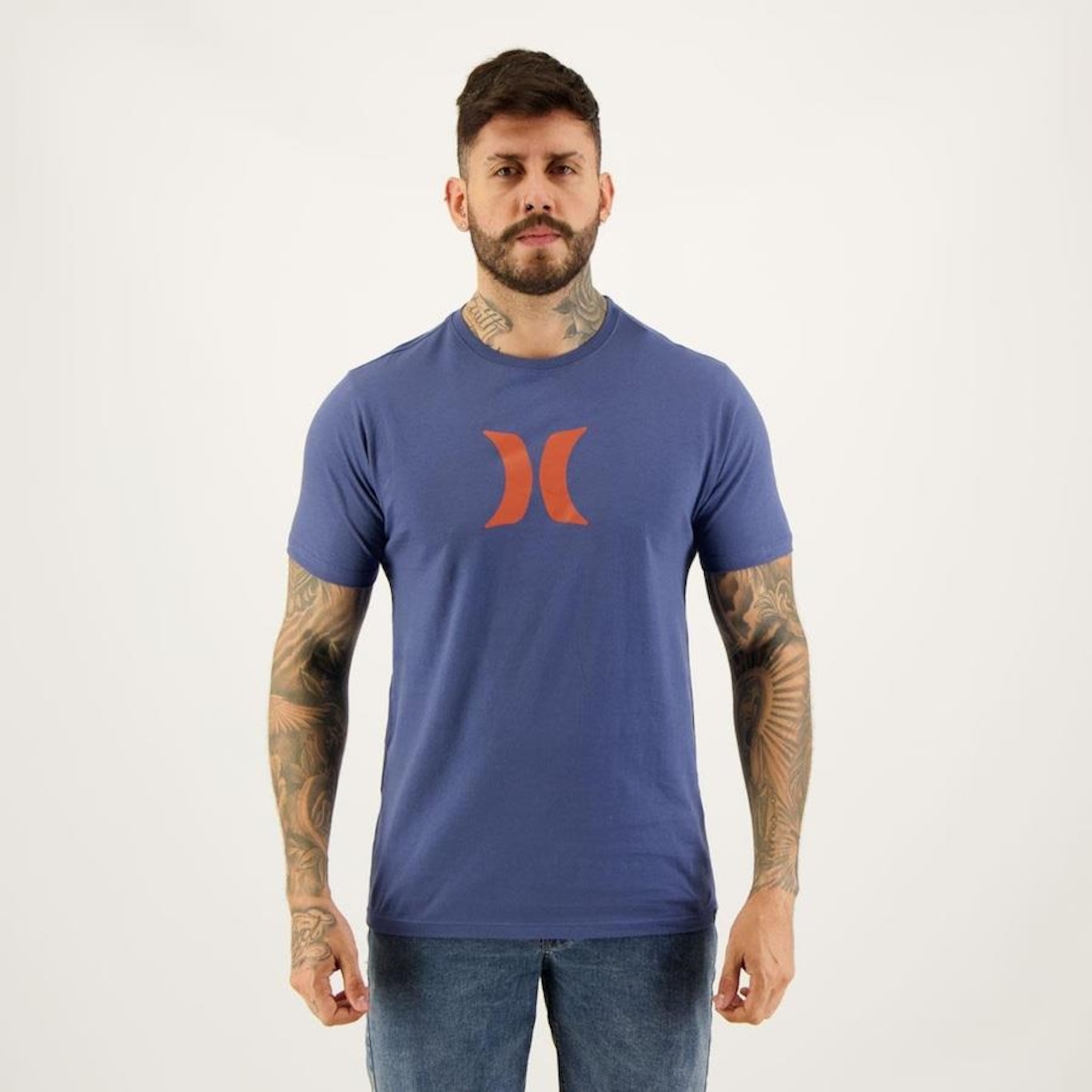 Camiseta Hurley Icon Logo - Masculina - Foto 1