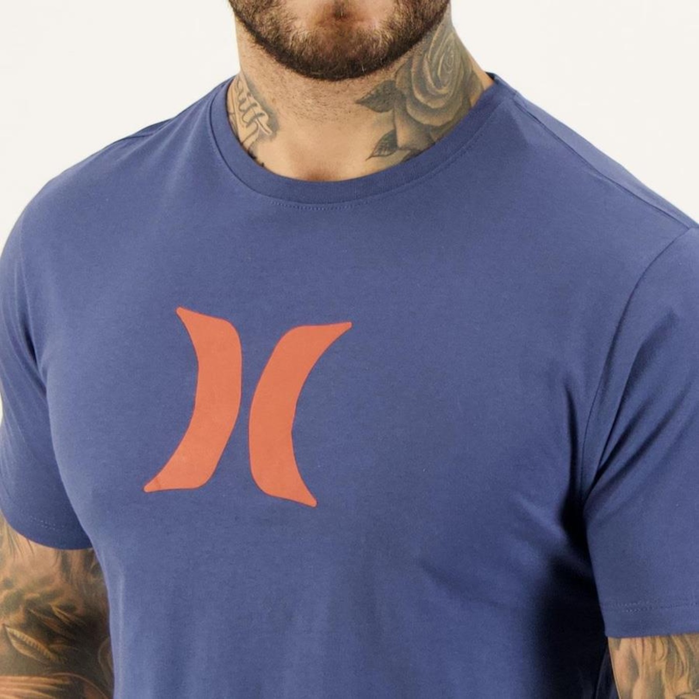 Camiseta Hurley Icon Logo - Masculina - Foto 4