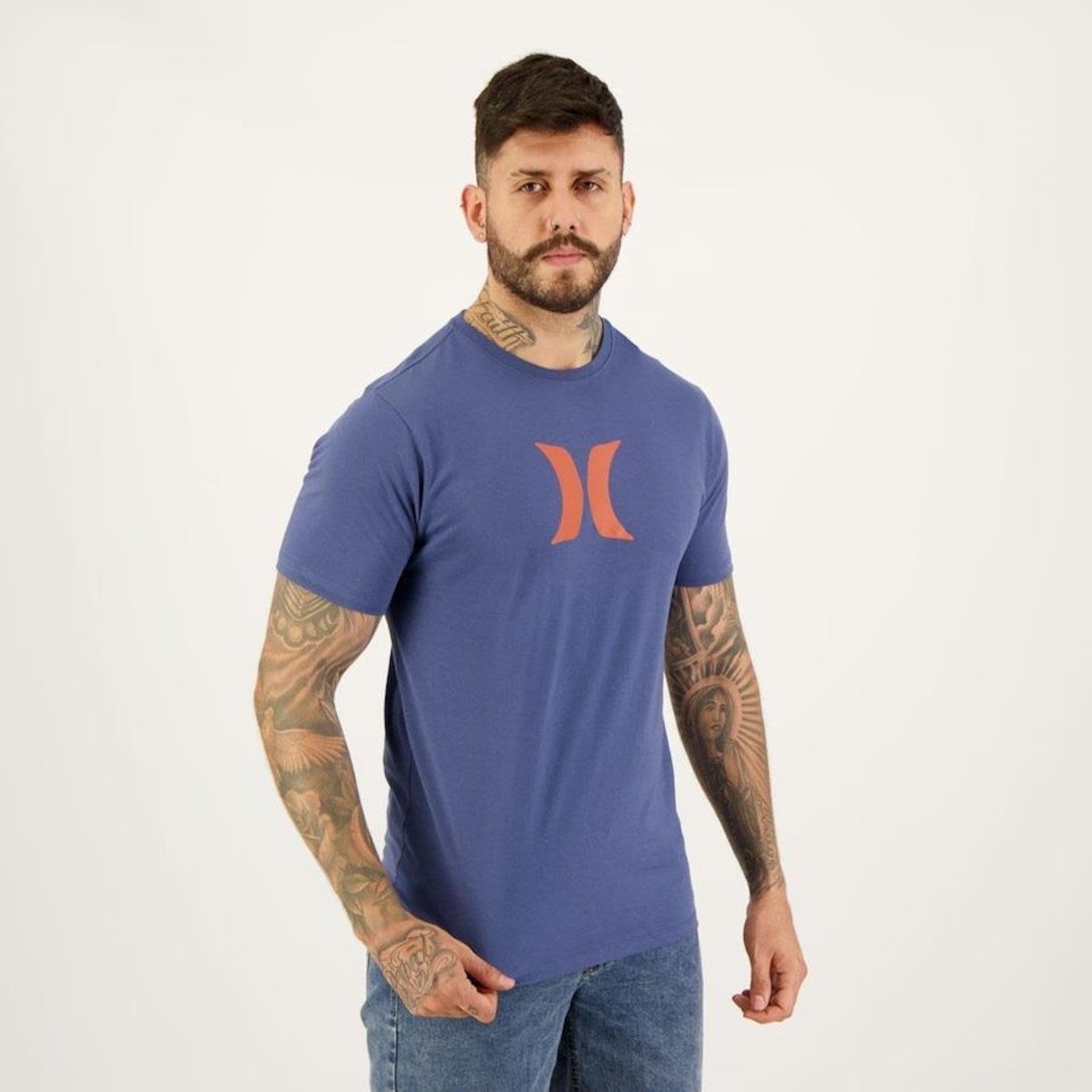 Camiseta Hurley Icon Logo - Masculina - Foto 5