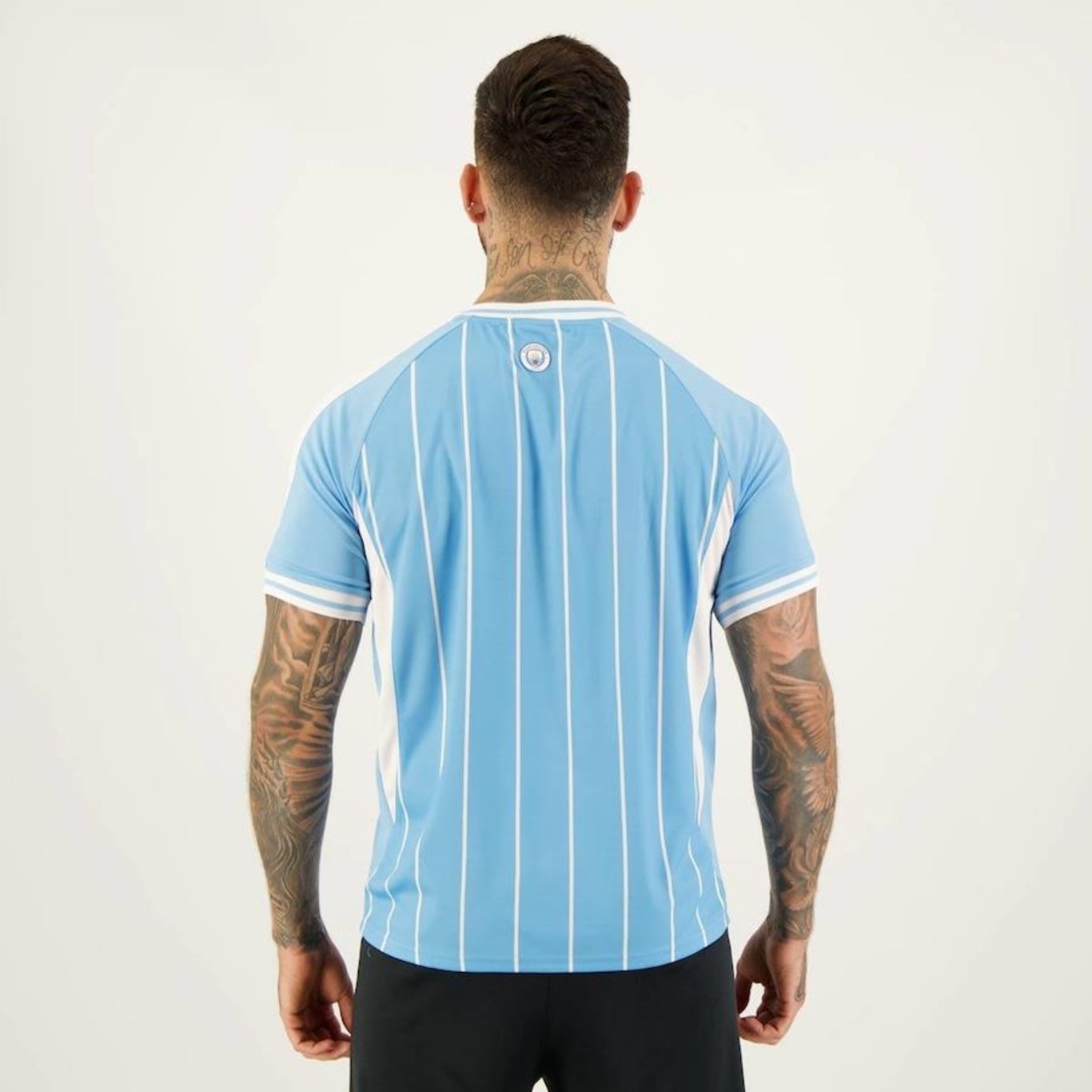 Camisa Manchester City SPR Inserts - Masculina - Foto 3