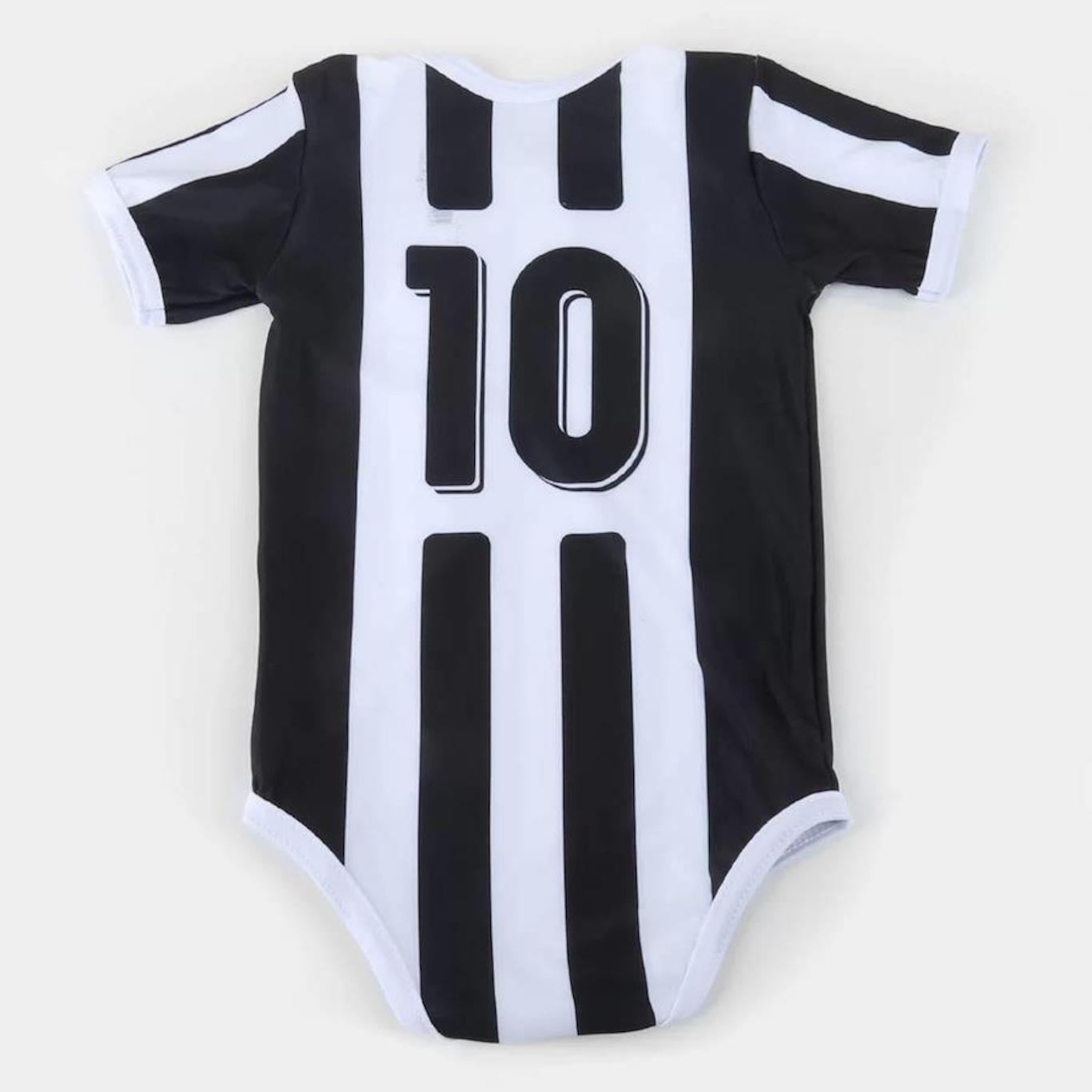 Body Do Santos Torcida Baby Uv Listrado - Infantil - Foto 2