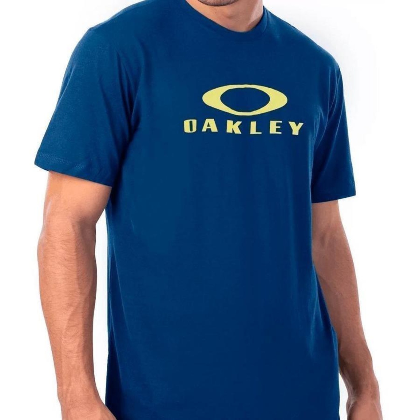 CAMISETA OAKLEY ESTAMPA - AZUL