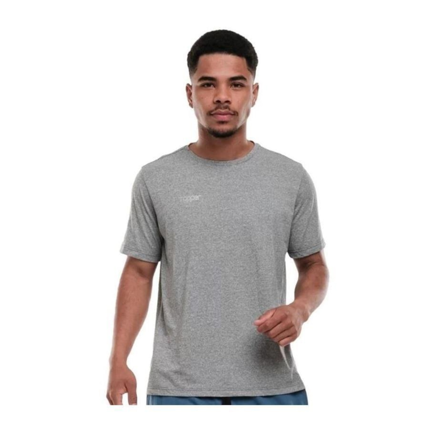 Camiseta Topper Refletiva Treino - Masculina - Foto 1