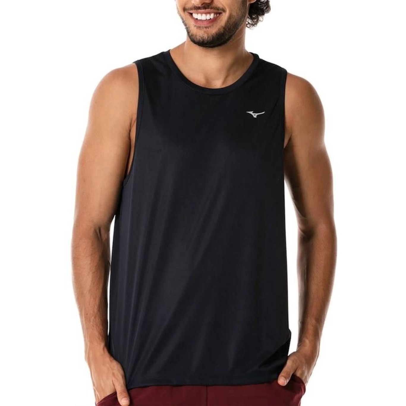 Camiseta Regata Mizuno Spark 2 - Masculina - Foto 1