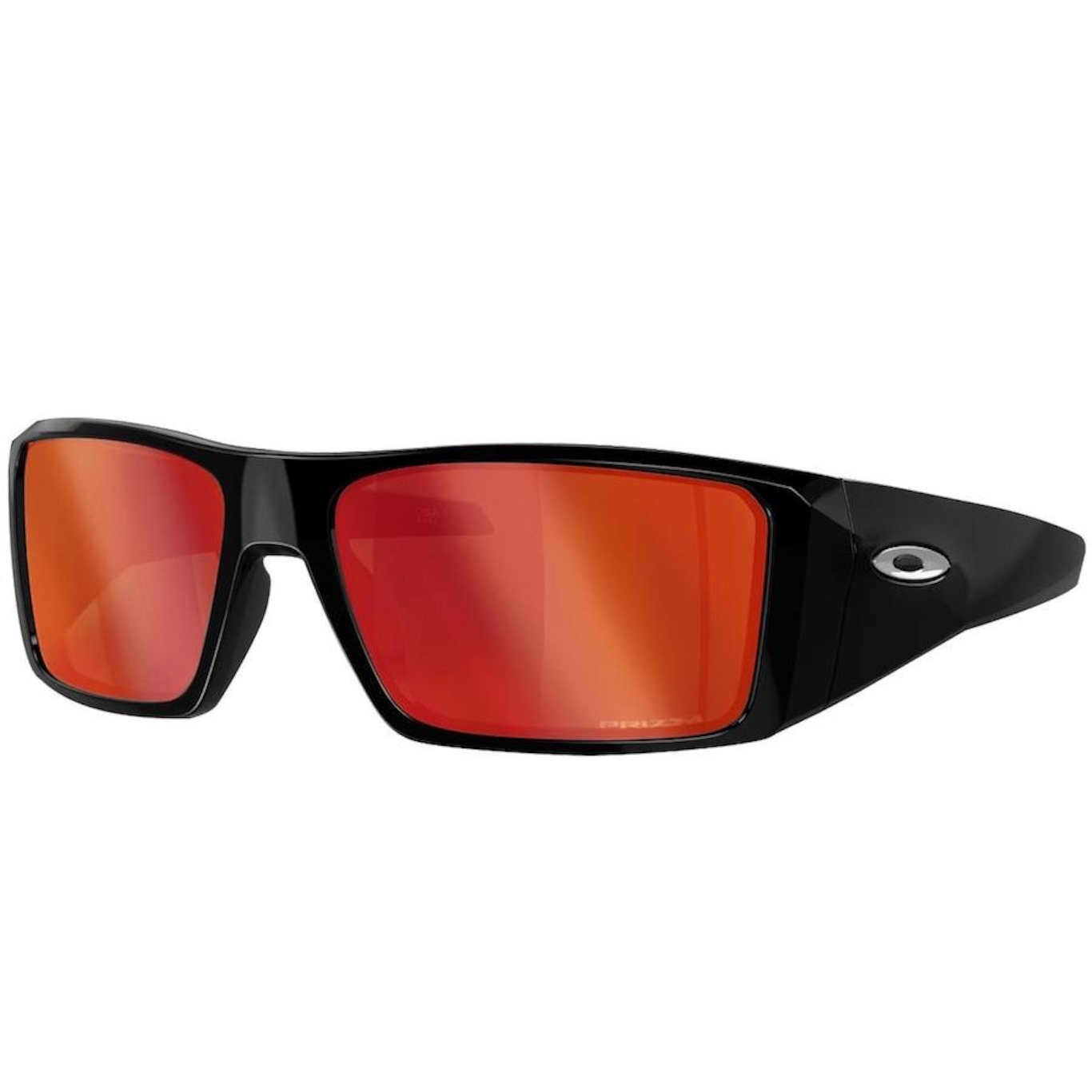 Óculos Unissex Oakley Heliostat Polished Lente Prizm Ruby - Foto 1