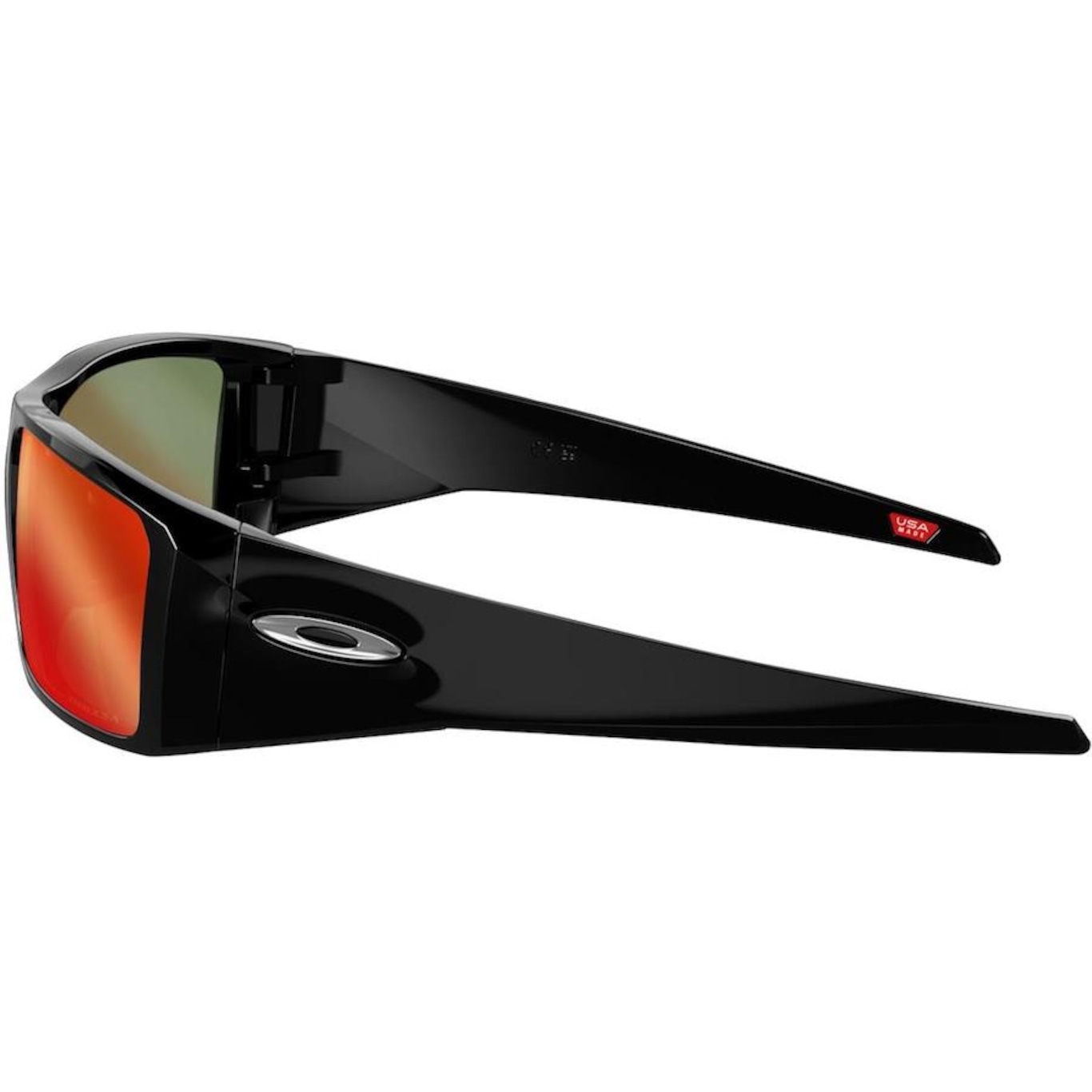 Óculos Unissex Oakley Heliostat Polished Lente Prizm Ruby - Foto 3