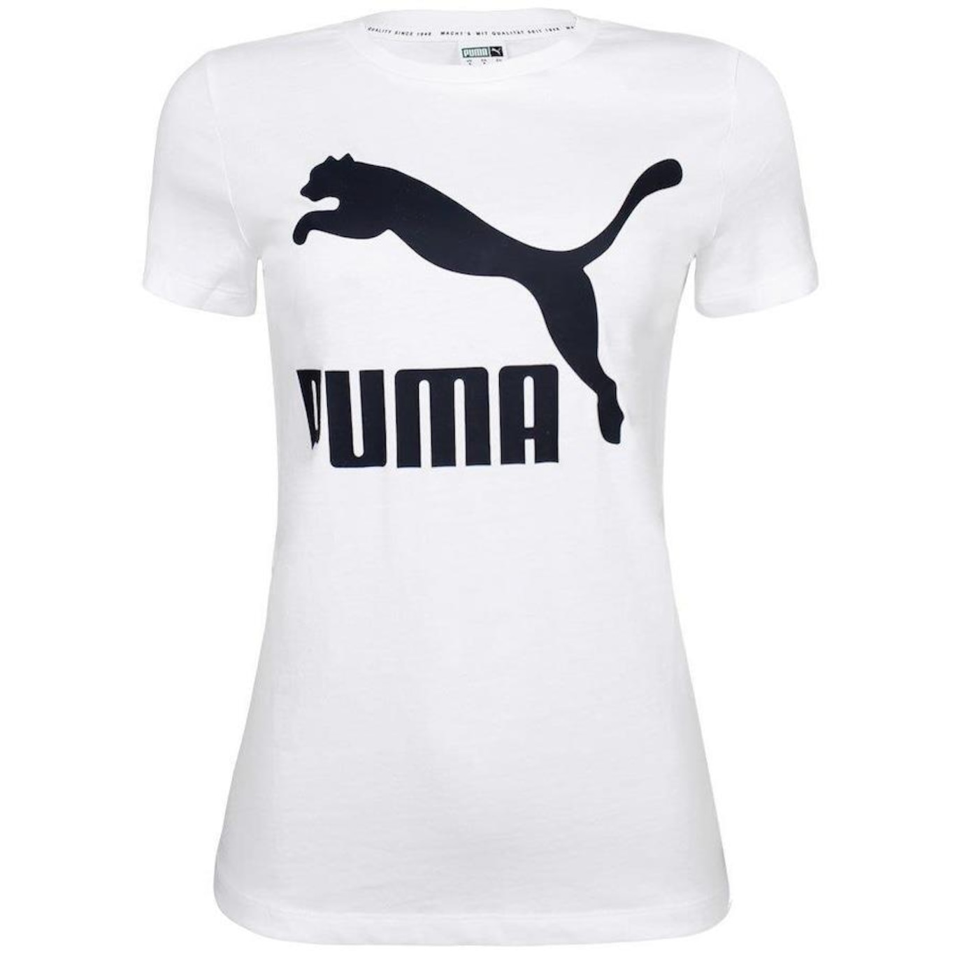 Camiseta Puma Classic Logo Tee - Feminino - Foto 1