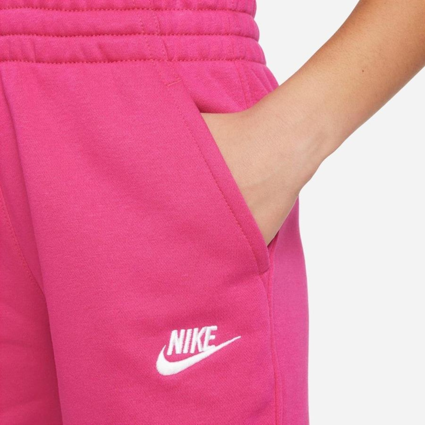 Short Nike Sportswear Club Fleece - Infantil - Foto 4