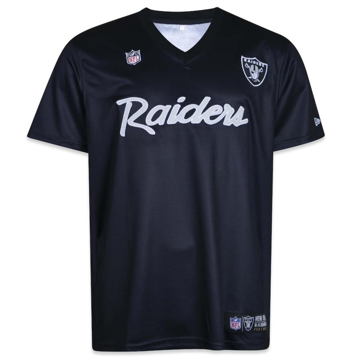 Camiseta New Era Jersey Nfl Las Vegas Raiders Core Masculina em